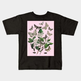 Entomologist's Moths Kids T-Shirt